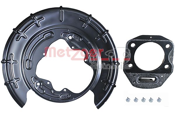 METZGER 6115121 Spritzblech, Bremsscheibe
